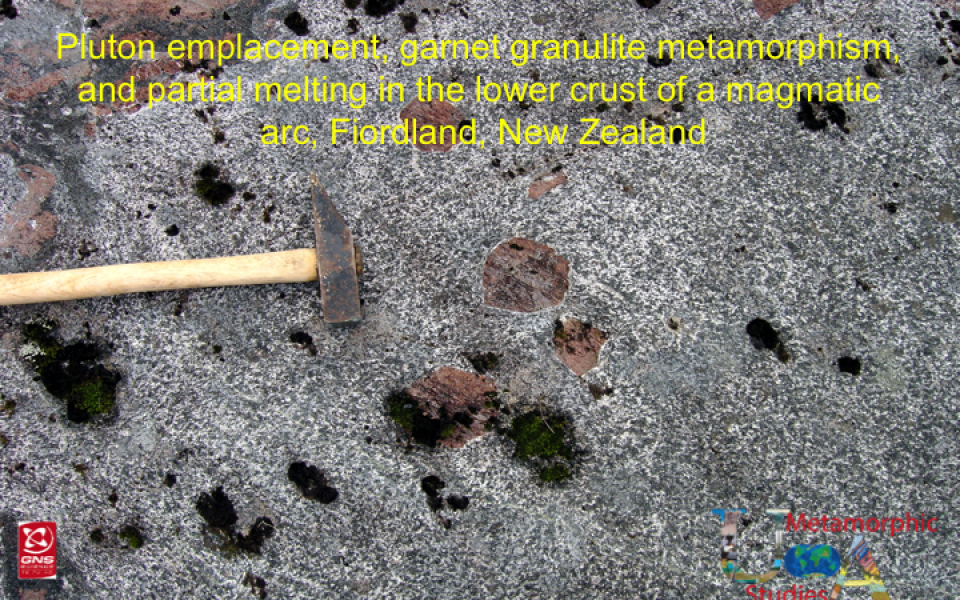 Pluton emplacement, garnet granulite metamorphism, and partial melting in the lower crust of a magmatic arc, Fiorland, New Zealand