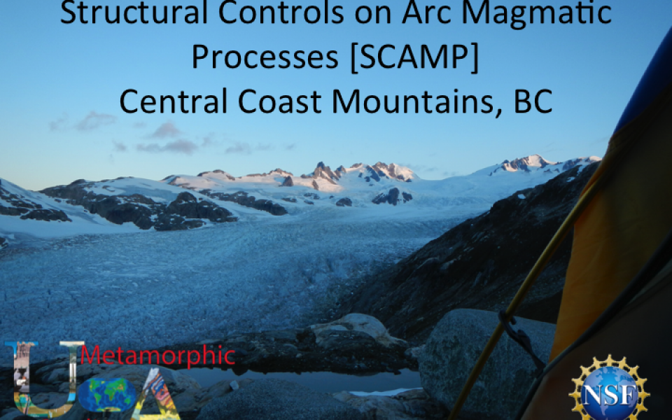 structural controls on arc magmatic processes [SCAMP], Central Coast Mountains, BC
